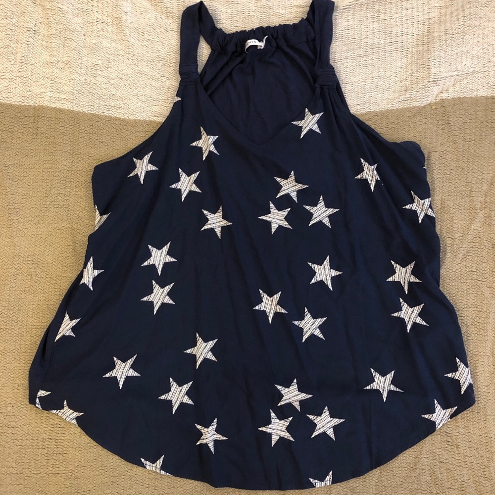 V neck tank
